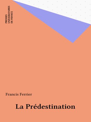 cover image of La Prédestination